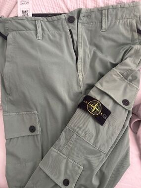 Stone Island Nylon Cargo Pants